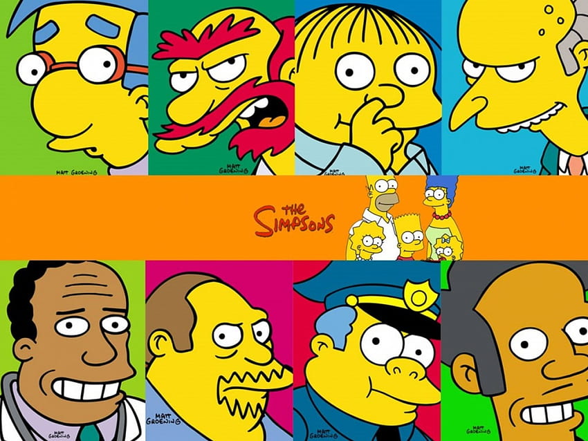 Simpsonowie, seriale, The, Simpsons, telewizja Tapeta HD