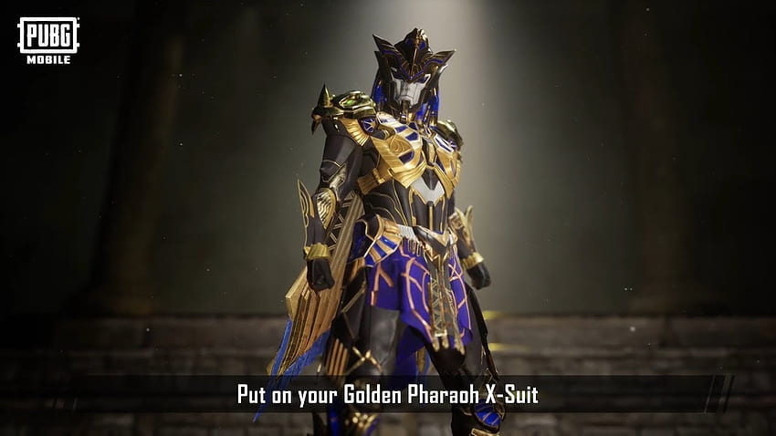 Max Pharaoh X Suit in PUBG Mobile HD-Hintergrundbild