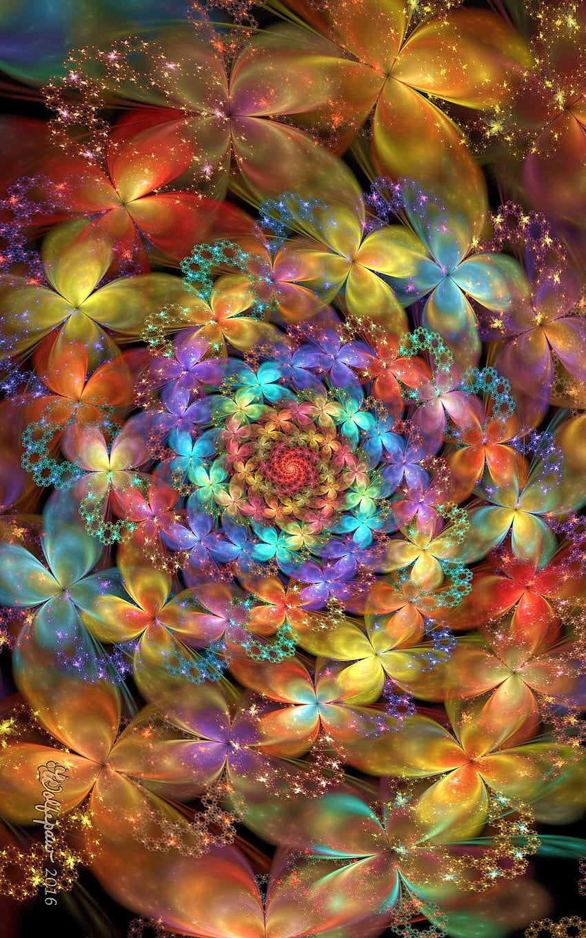 Feel good fractals. Visionary art, Fractal art, Art HD phone wallpaper