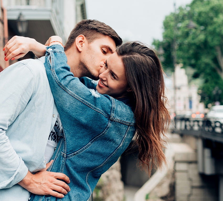 girl boy romance love lovely couple kissing - • for Ultra High Definition , Tablet & Smartphone, Love Cute Couple HD wallpaper