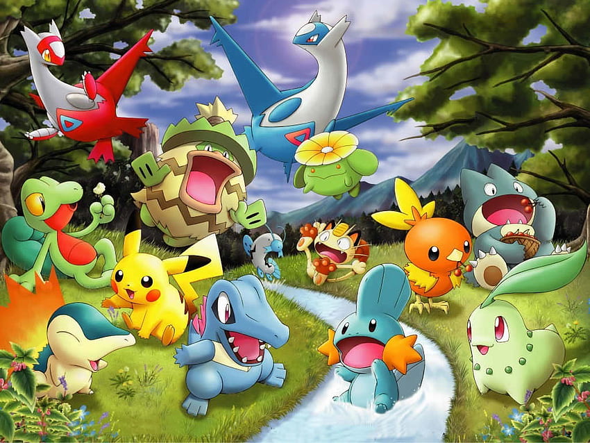 Pokemon Page 0. High Resolution, Pikachu and Friends HD wallpaper