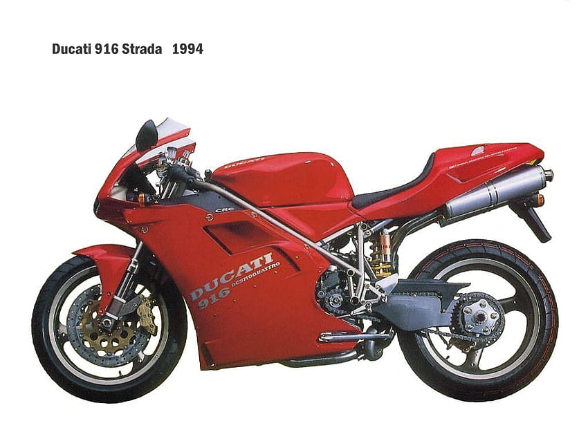 Ducati 916 Strada 1994. . in touch with our passion HD wallpaper