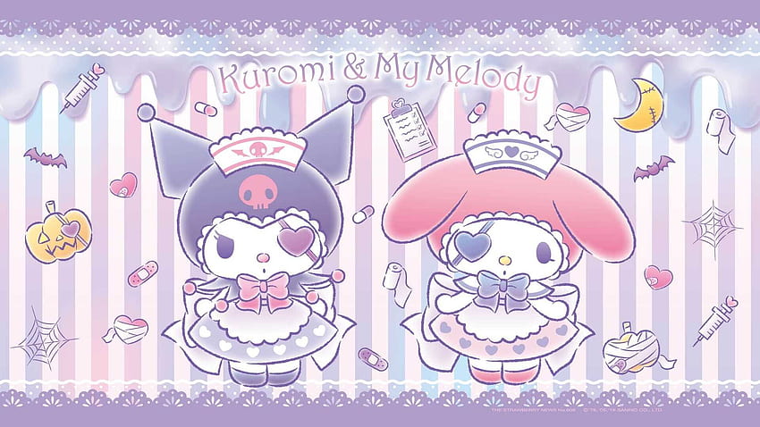 Kuromi und My Melody - Großartig, Onegai My Melody HD-Hintergrundbild