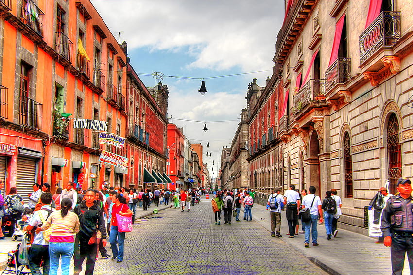 미니 멕시코 시티 가이드 - Mexico City Streets, CDMX HD 월페이퍼