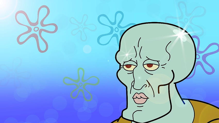Spongebob, hübscher Thaddäus, Thaddäus-Tentakel HD-Hintergrundbild