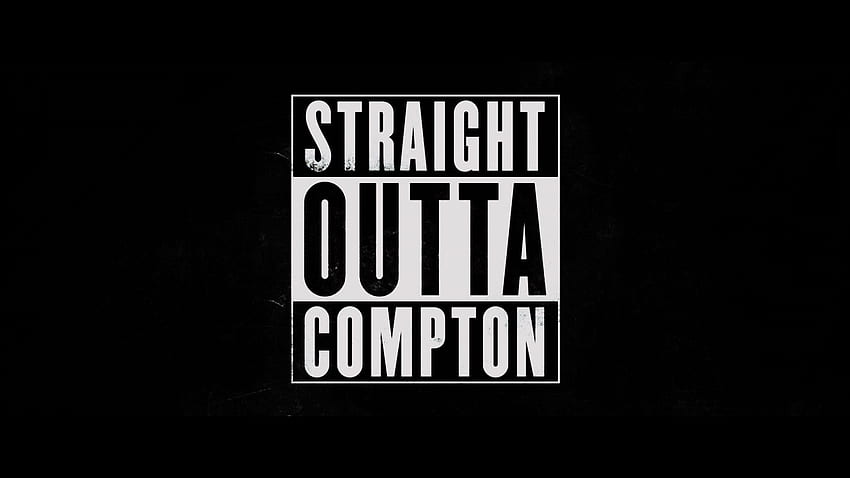 Düz Outta Compton HD duvar kağıdı