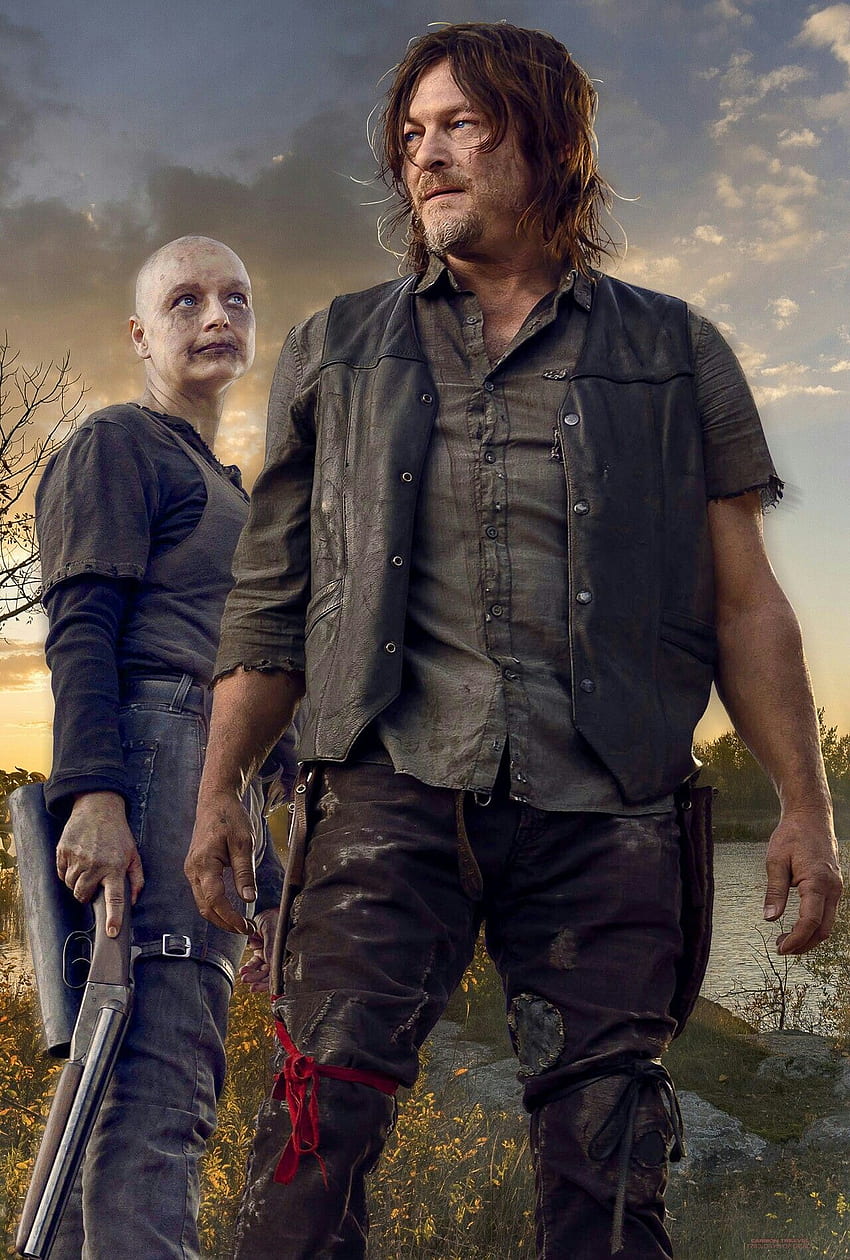ALFA E DARYL DIXON. Walking Dead 9ª temporada, Walking Dead Daryl, Amc Walking Dead Papel de parede de celular HD