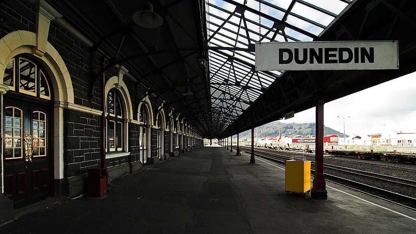 Dunedin, Train, Station, Wide, High, Definition HD wallpaper