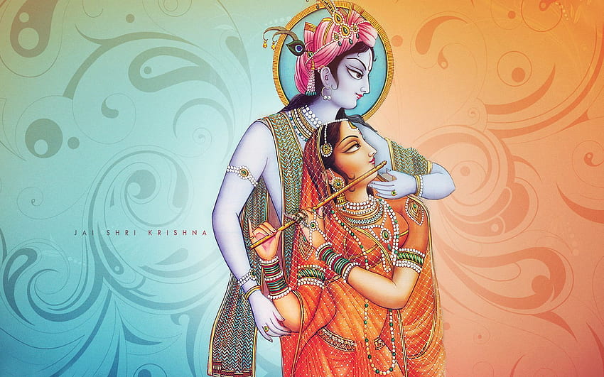Krishna and Radha, Jai Shri Krishna HD wallpaper | Pxfuel