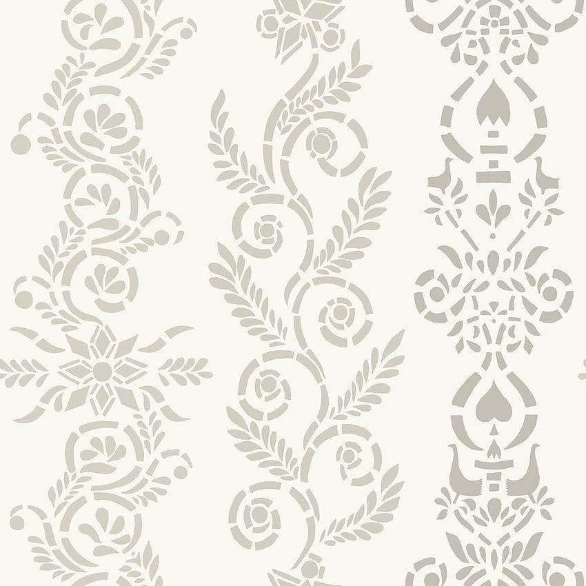 Contoh Tekstur Brewster Ubon Grey WV6085SAM The Home Depot, Ornate wallpaper ponsel HD