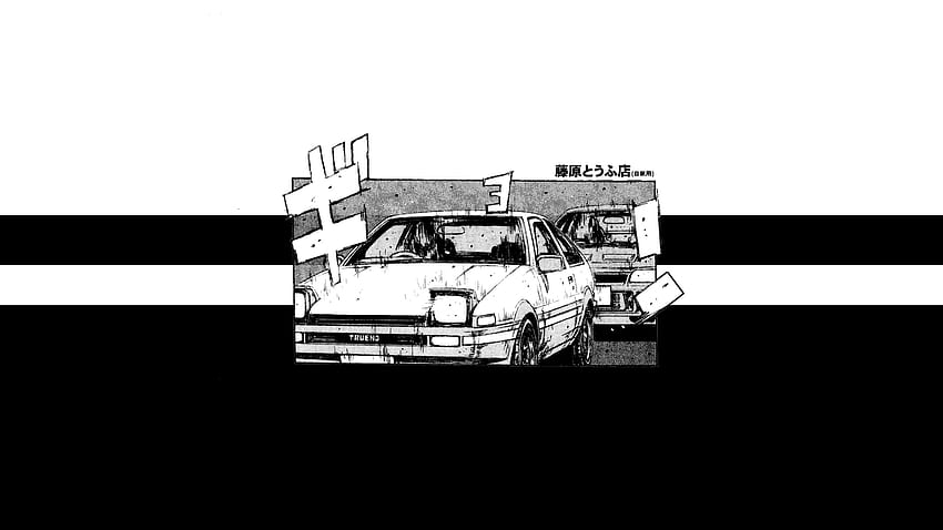 Telaio iniziale D manga - Dist, Initial D Phone Sfondo HD