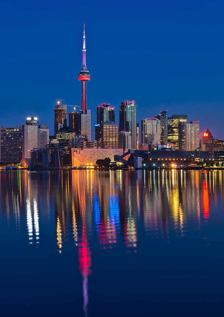 23,Best Cn Tower Stock & · 100% Royalty s, Canada Night HD phone wallpaper