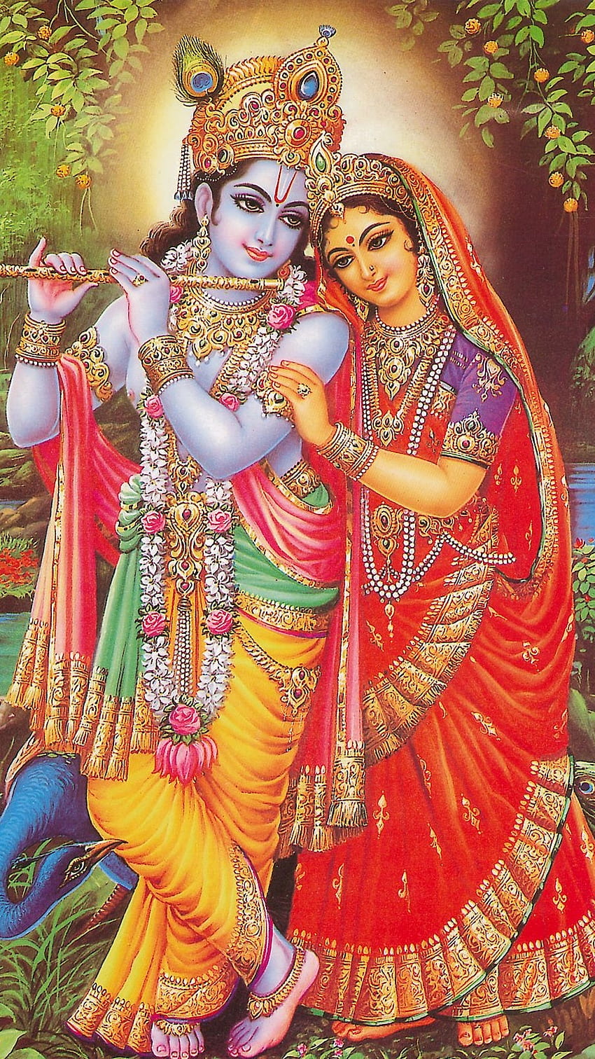 Radha Krishna , Tuhan, Murlidhar wallpaper ponsel HD