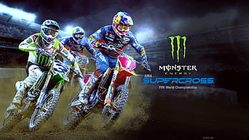 Aggregate more than 70 monster energy cool dirt bike wallpapers   incdgdbentre