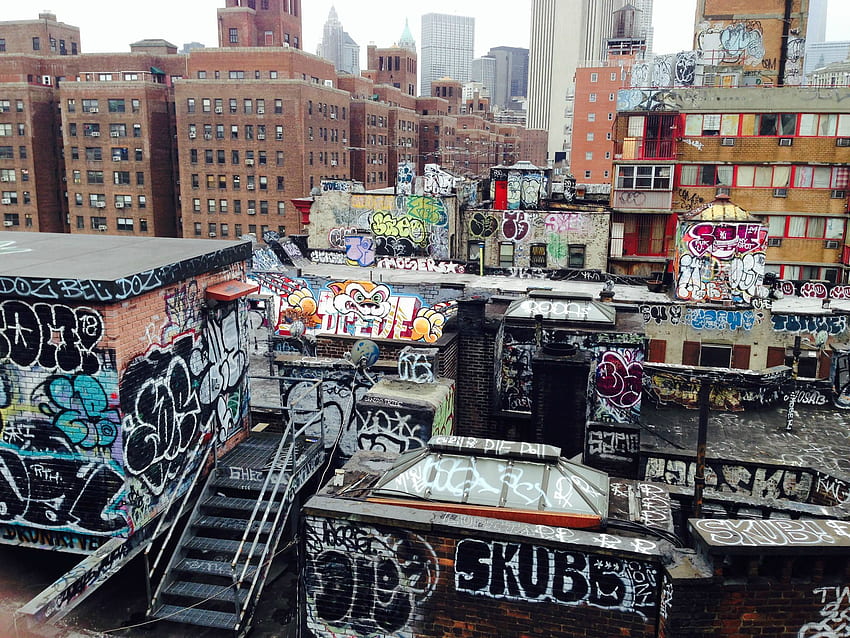 Chinatown Rooftops, NYC (2048 x 1536) : HD wallpaper