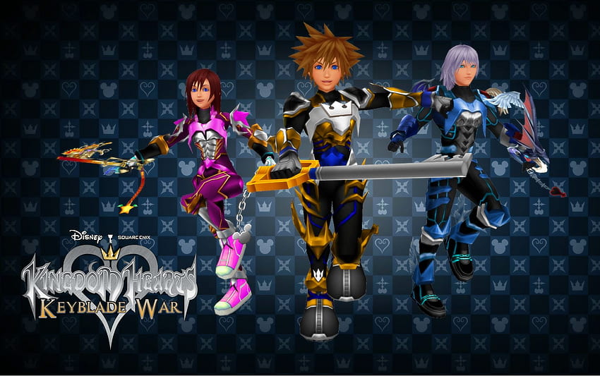 Kingdom Hearts Keyblade guerra personalizzato Sfondo HD