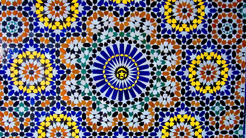 Mosaico, Marrocos papel de parede HD