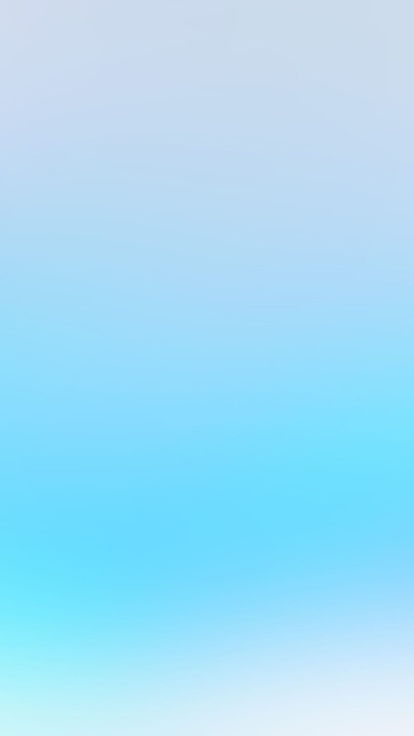 Sky Blue Mind Gradation Unschärfe, Sky Blue iPhone HD-Handy-Hintergrundbild