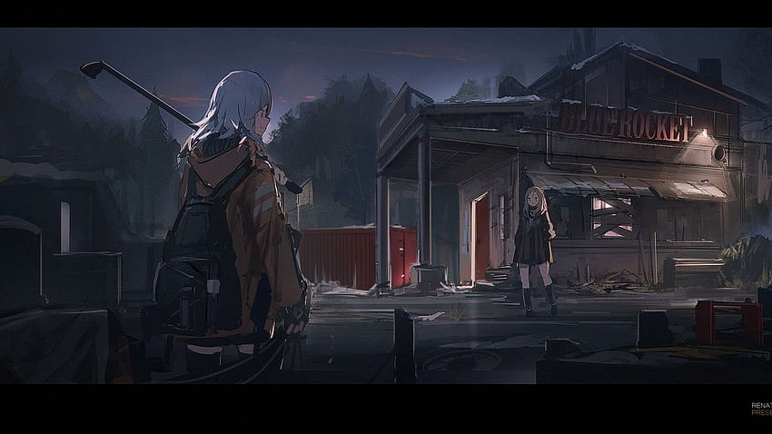 Apocalypse Futuristic . Anime military, Girls frontline, New HD wallpaper
