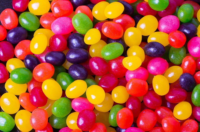 Colorful Jellybeans Easter Candy Jellybean Background Stock Photo  Alamy