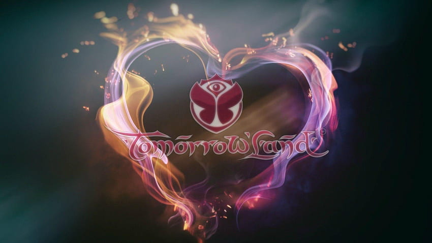 Logo Tomorrowland, pełne logo Tomorrowland Tapeta HD
