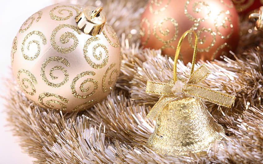 decoração de natal, decoração, feriado, natal, bola, widescreen papel de parede HD