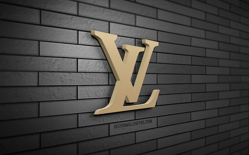 LV #LouisVuitton #Wallpaper #3D #Logo #Design #Fashion #Brand #New
