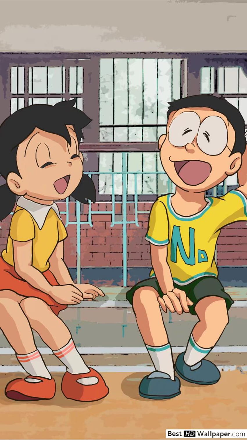 Doraemon Nobita Shizuka HD phone wallpaper