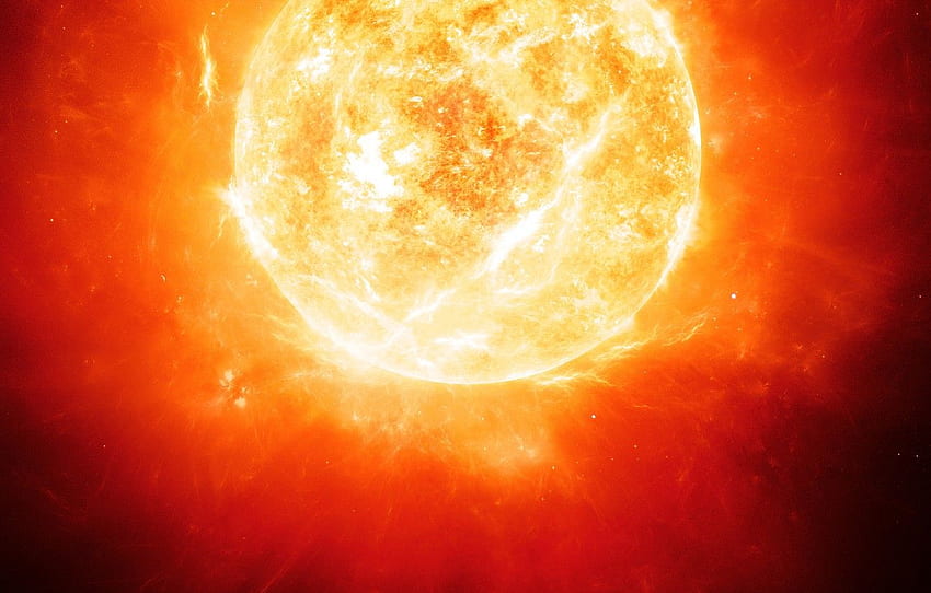 Size comparison: Betelgeuse and the Sun