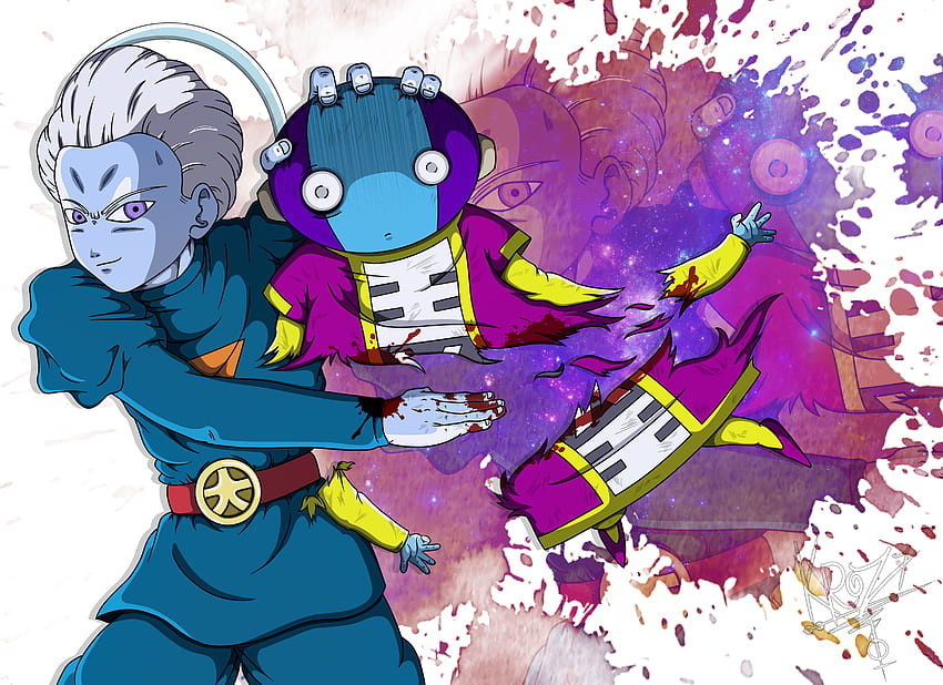 ZENO SAMA The energy is enormous, the jurisprudence is black, red, and  between blue, amad98zd on… | Dragon ball painting, Anime dragon ball, Anime  dragon ball super