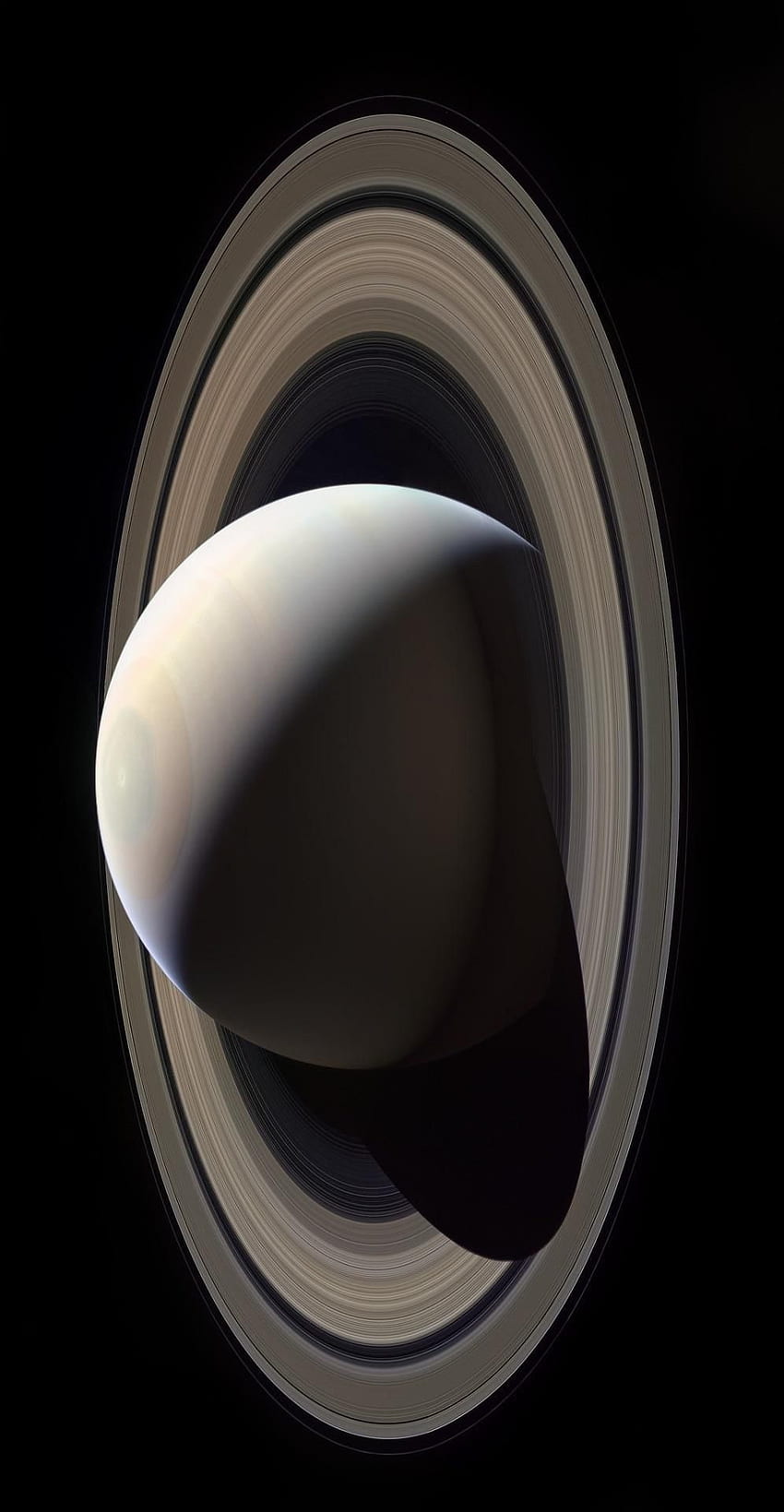 Saturn uchwycony przez sondę kosmiczną Cassini należącą do NASA. Statek kosmiczny Cassini, Space nasa, Planety kosmiczne Tapeta na telefon HD