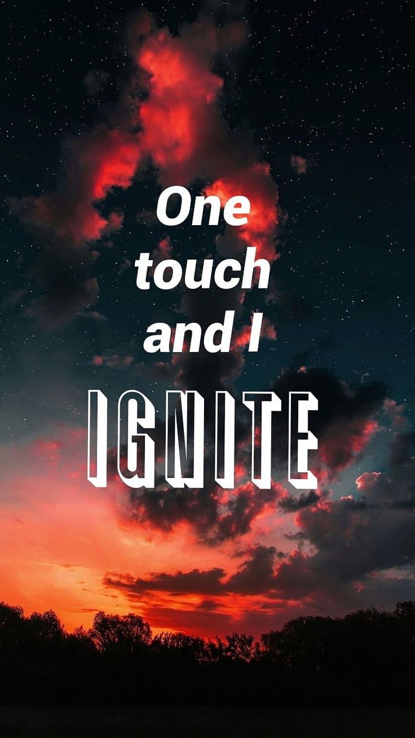 One touch and I ignite - . Alan walker, Ignite lyrics, Song lyrics HD phone wallpaper