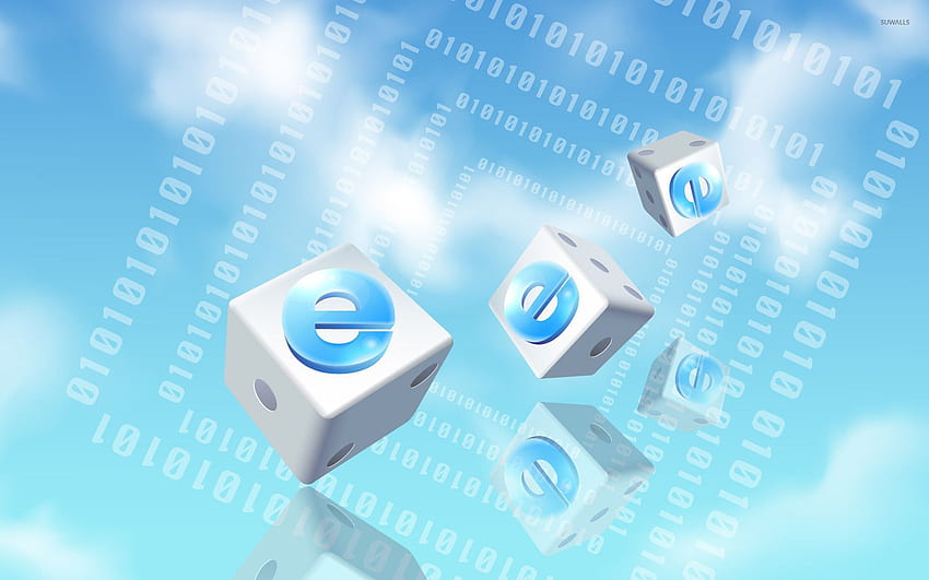 Ikony programu Internet Explorer — komputer Tapeta HD