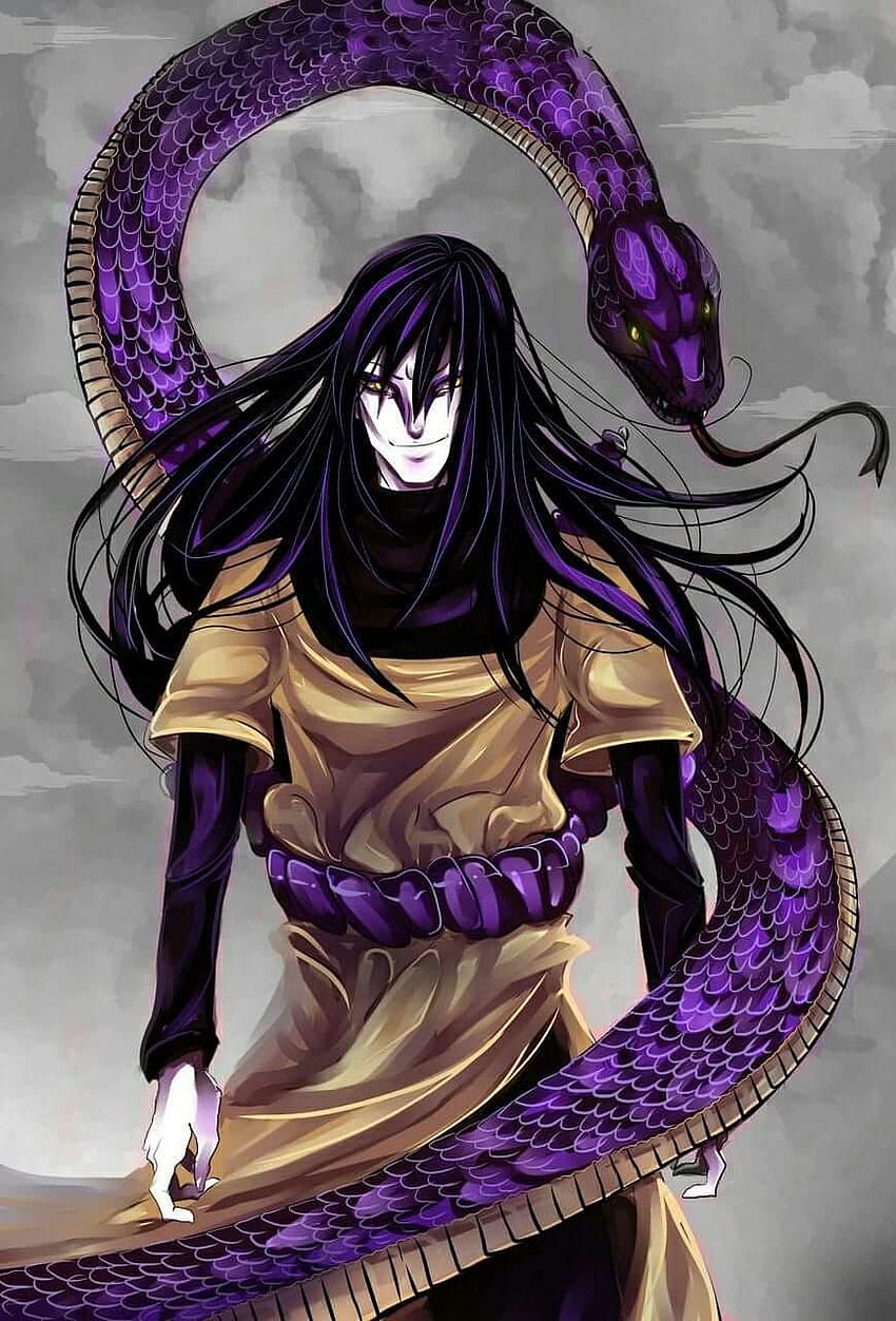Orochimaru Sannin Snake. Naruto HD phone wallpaper