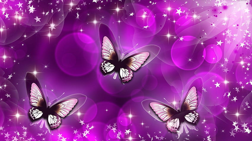 Butterfly background, Neon Pink Butterfly HD wallpaper