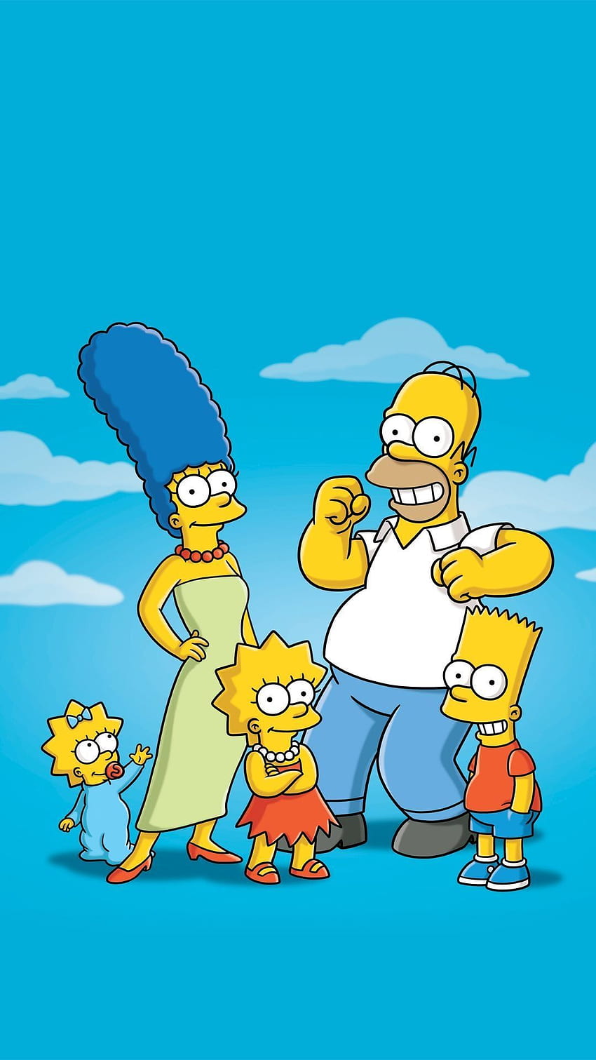 The Simpsons Family Funny For iPhone 6 Is Aに関して The Simpsons H in 2020. Simpson iphone, Simpsons drawing, Cartoon HD電話の壁紙