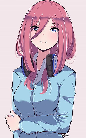 Papel de parede : 5 toubun no Hanayome, Meninas anime, cabelo longo, Peitos  grandes, vestido de casamento, Ruiva, boca aberta, olhos azuis, pétalas de  flores, Nakano Itsuki, Olhando para o espectador, 2D