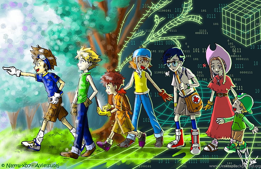 Digimon poskramiacze i digievoluciones Digimon Frontier Tapeta HD