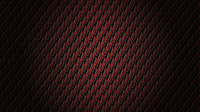 Włókno węglowe, czerwony węgiel Tapeta HD