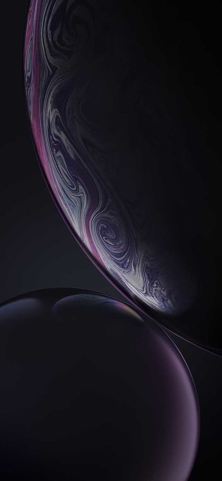 True black and OLEDoptimized wallpapers for iPhone XS