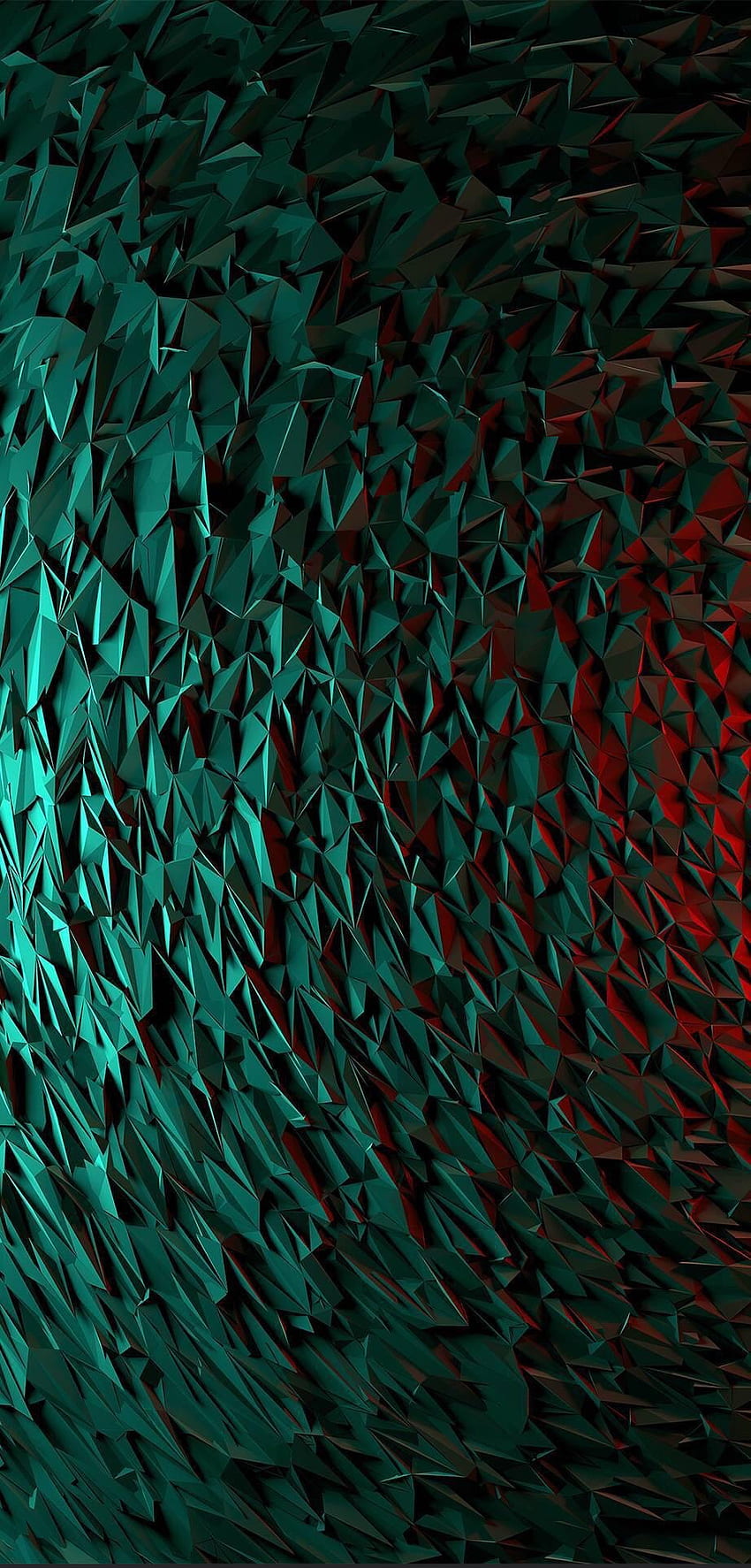 Neon Green Triangular Texture Phone - For Tech, Neon Green Abstract HD phone wallpaper