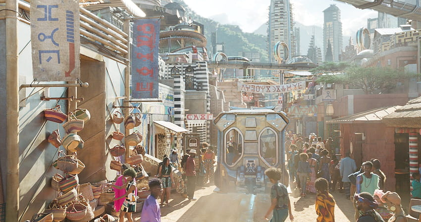 As possibilidades da vida real de Wakanda do Pantera Negra, de acordo com urbanistas e planejadores da cidade papel de parede HD