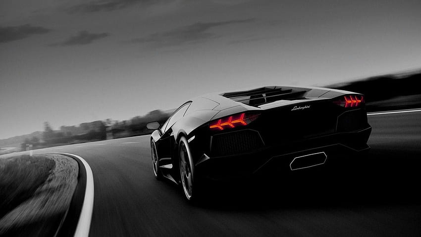 Czarne Lamborghini Aventador .teahub.io, Fajne Lamborghini Aventador Tapeta HD