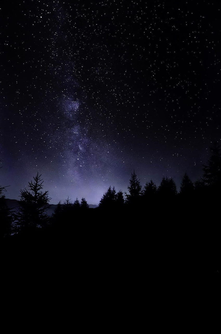 Scène de nuit, paysage de nuit incroyable Fond d'écran de téléphone HD