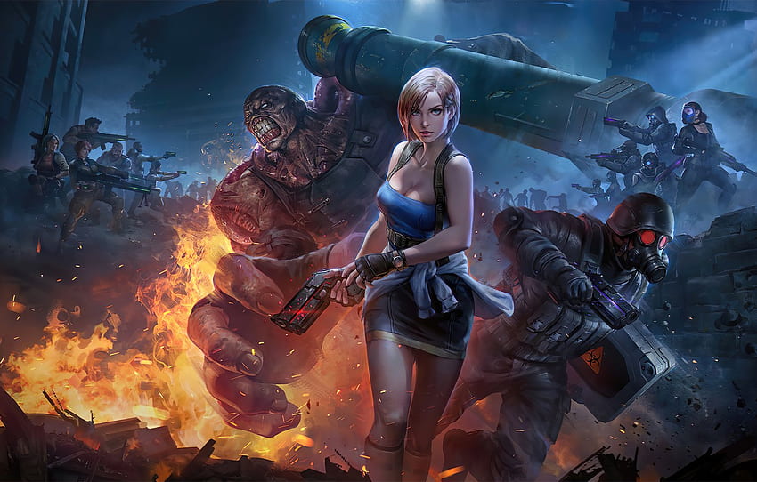 Resident Evil 3 Nemesis 2020, Resident Evil 3 Jill HD wallpaper
