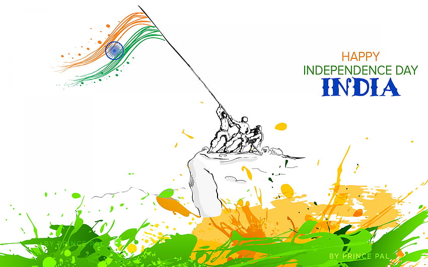 Dia da Independência, Índia, 15 de agosto, Tricolor, Bandeira Indiana, Comemorações, Dia da Independência papel de parede HD