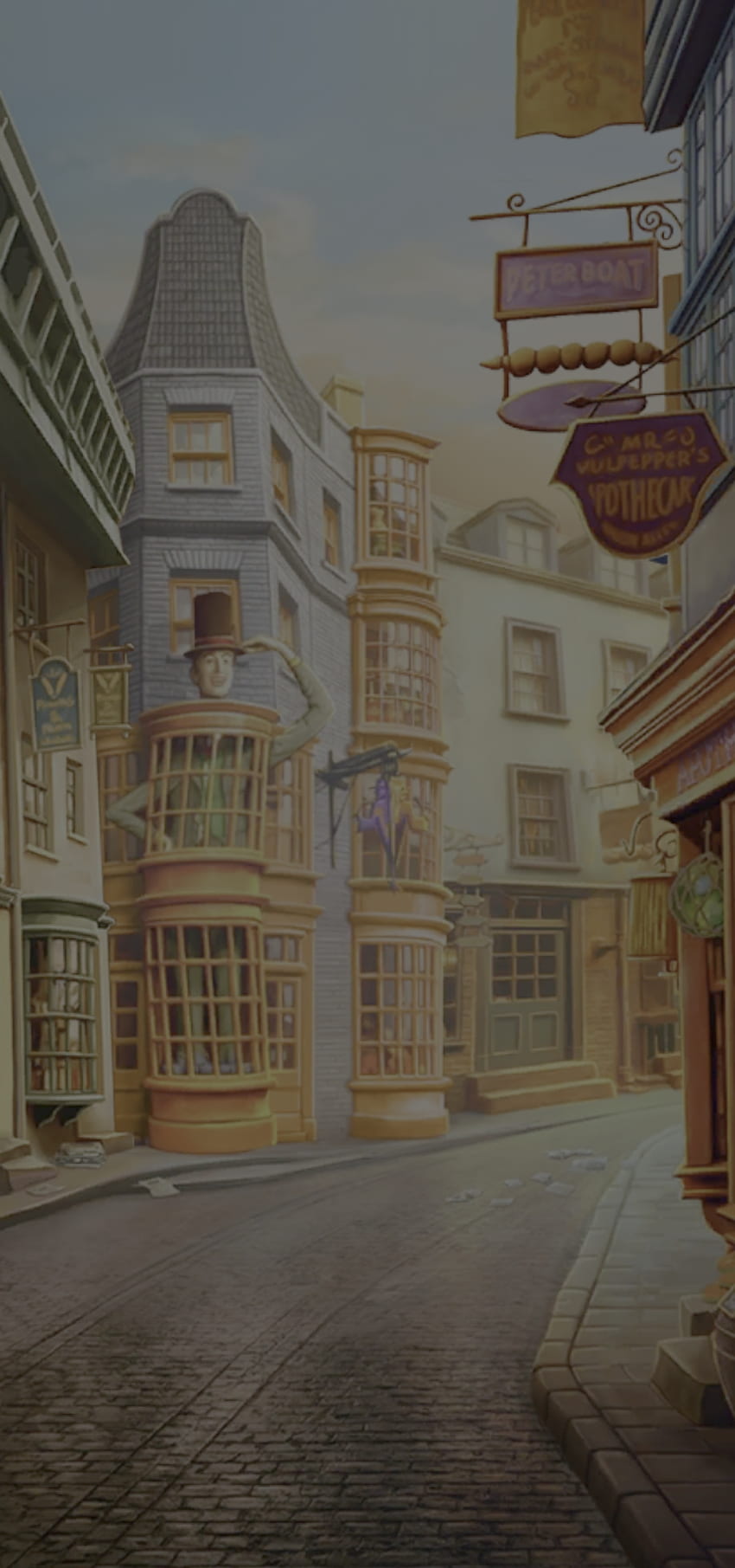 Diagon Alley, Harry Potter Diagon Alley HD phone wallpaper