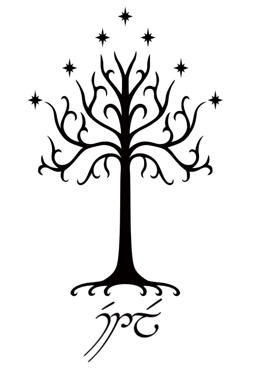ロード・オブ・ザ・リングのタトゥーのアイデア. エステルとゴンドールの白い木、Lotr 白い木 HD電話の壁紙