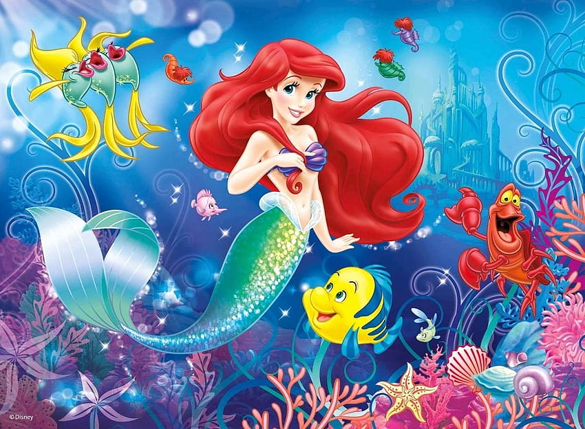 Die kleine Meerjungfrau Fantastisches, fantastisches Disney HD-Hintergrundbild