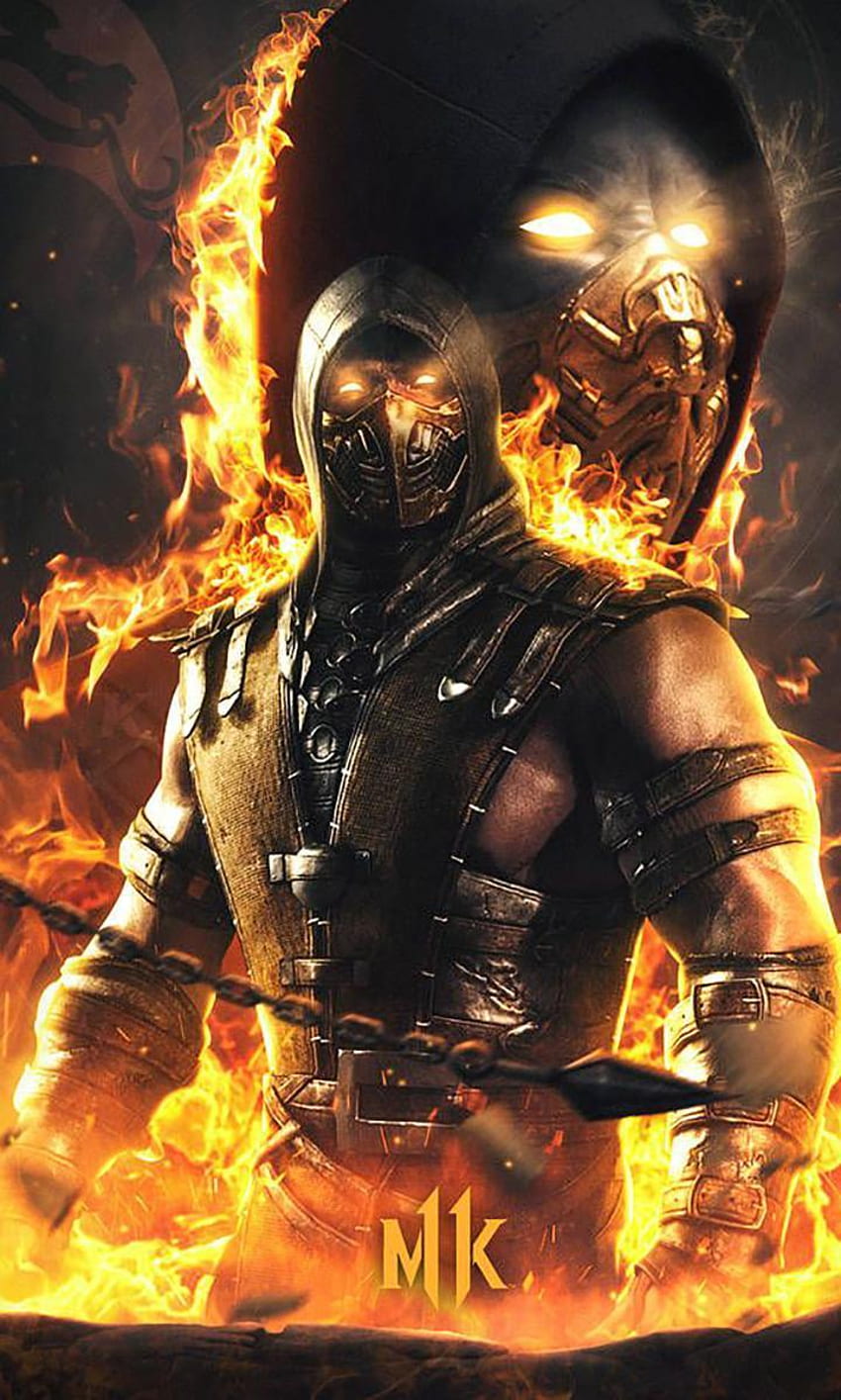 Scorpion for Android, MK11 HD phone wallpaper
